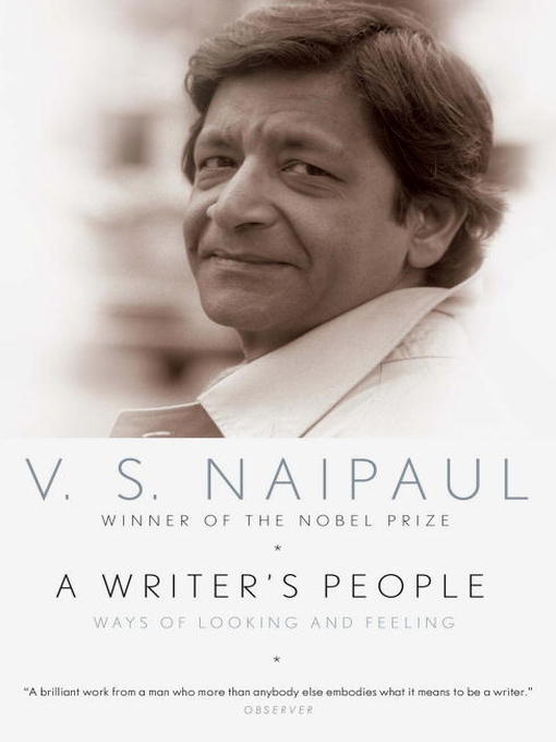Cover image for A Writer's People